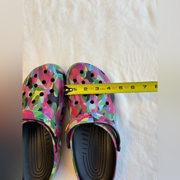 Crocs Classic Bubble Block Clogs Multicolor Size 11 Womens - Picture 10 of 11